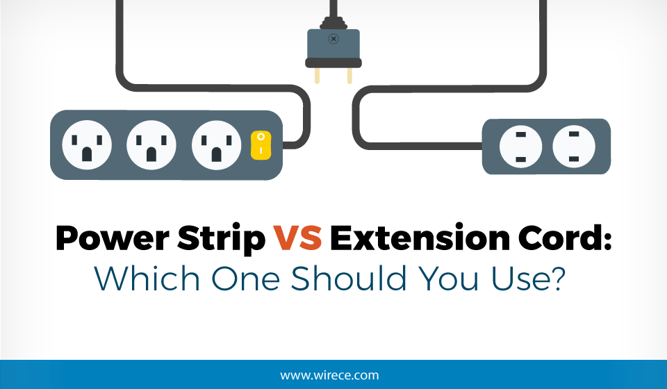 power strip vs extension cord