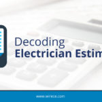 decoding electrician estimates